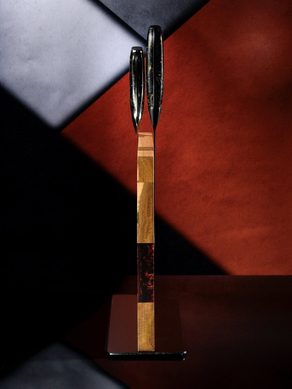 Soporte magnético para cuchillos — Rojo